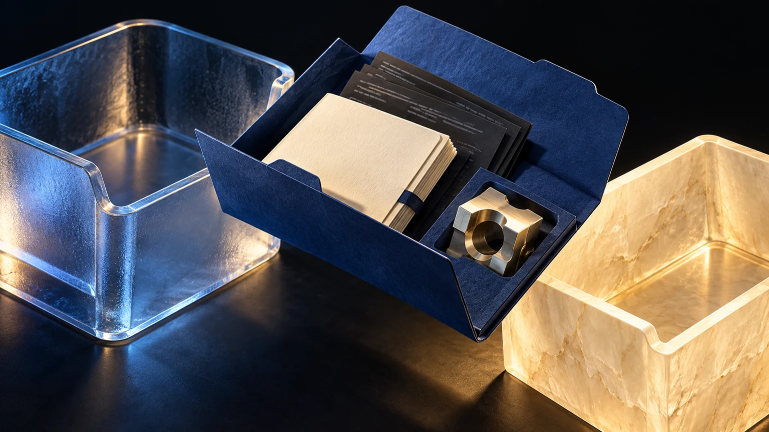 AI-generated conceptual illustration of a task-knowledge pack kept intact between different containers. Not an official product image or interface.